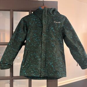 Columbia Kids' 3 in 1 Green Ski Jacket